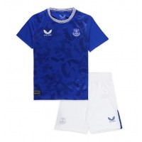 Dětský fotbalový dres Everton 2024-25 Domácí Krátký Rukáv (+ trenýrky)